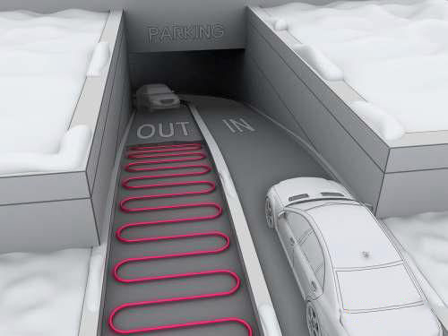 坡道融雪 坡道融雪