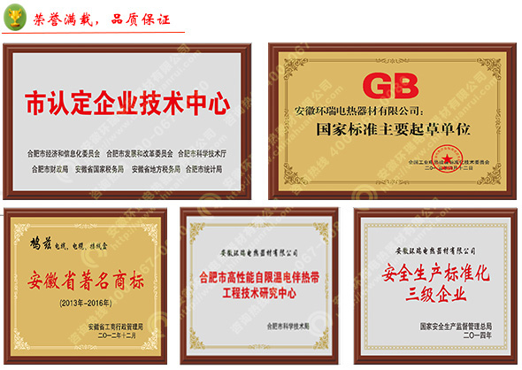 環(huán)瑞部分資質(zhì)榮譽 環(huán)瑞部分資質(zhì)榮譽