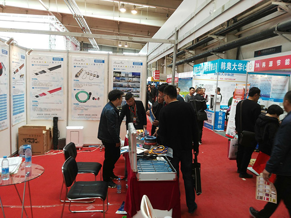 長春暖通展環(huán)瑞電伴熱展臺現場