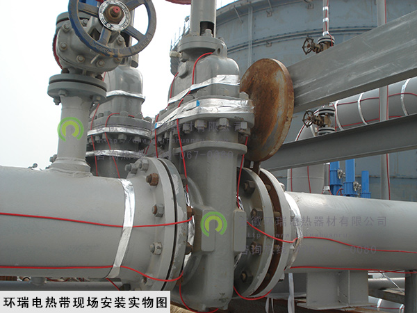 環(huán)瑞電熱帶現(xiàn)場安裝實物圖