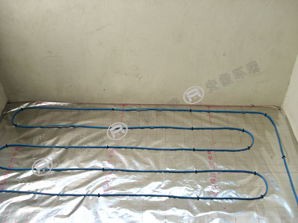 發(fā)熱電纜電地暖安裝實物圖 發(fā)熱電纜電地暖安裝實物圖