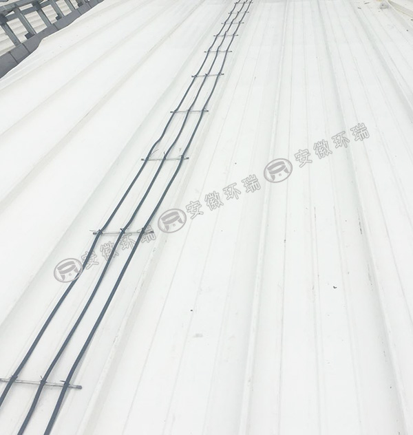 體育場(chǎng)屋頂電伴熱融雪安裝圖 體育場(chǎng)屋頂電伴熱融雪安裝圖