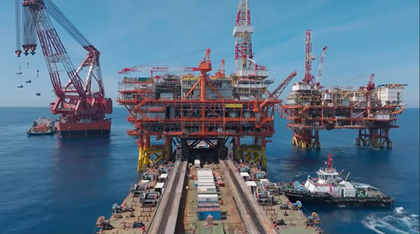 惠州25-8B鉆采平臺(tái)-來源中國海油視頻號(hào) 惠州25-8B鉆采平臺(tái)-來源中國海油視頻號(hào)